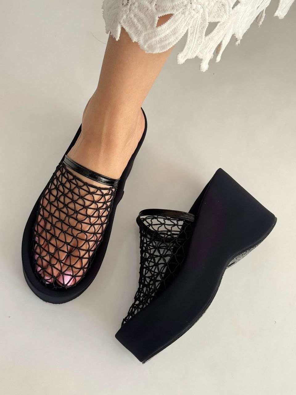 صندل زنانه لژدار مدل chanel (37-38-39-40)رنگ مشکی